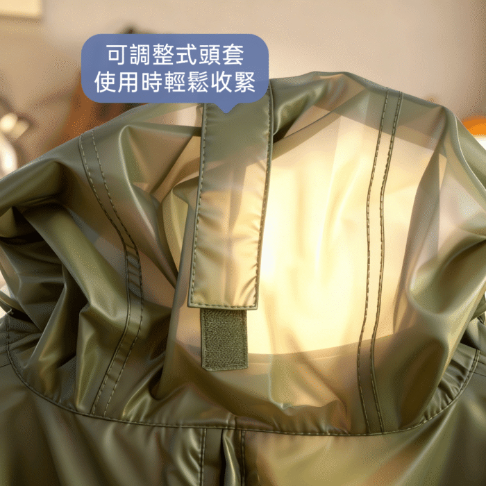 【雨小寶 Outdoor 海外代購】日系輕便背包連身式雨衣｜男女通用｜高機能輕量化設計｜登山．釣魚．通勤．騎單車．旅行皆適用：圖片 5