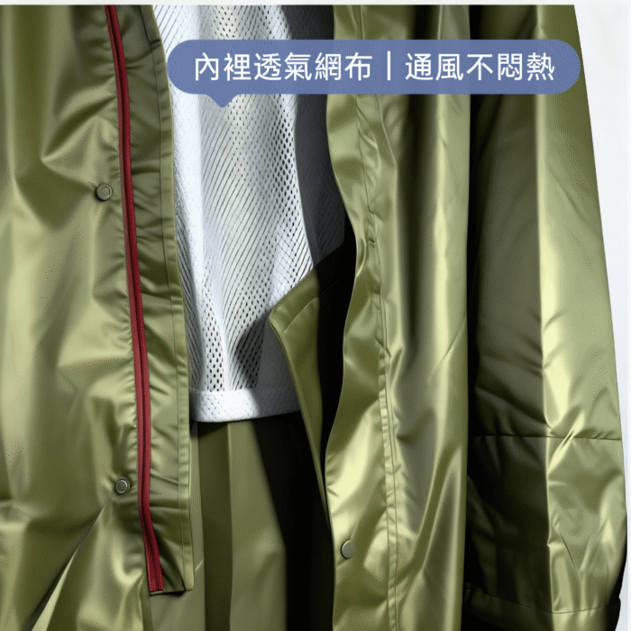 【雨小寶 Outdoor 海外代購】日系輕便背包連身式雨衣｜男女通用｜高機能輕量化設計｜登山．釣魚．通勤．騎單車．旅行皆適用：圖片 2