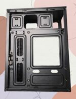 【簡約商務辦公】黑金鋼迷你電腦機殼 M-ATX｜霧面黑鋼質外殼｜高效散熱 × 輕巧實用｜裝機首選：圖片 4