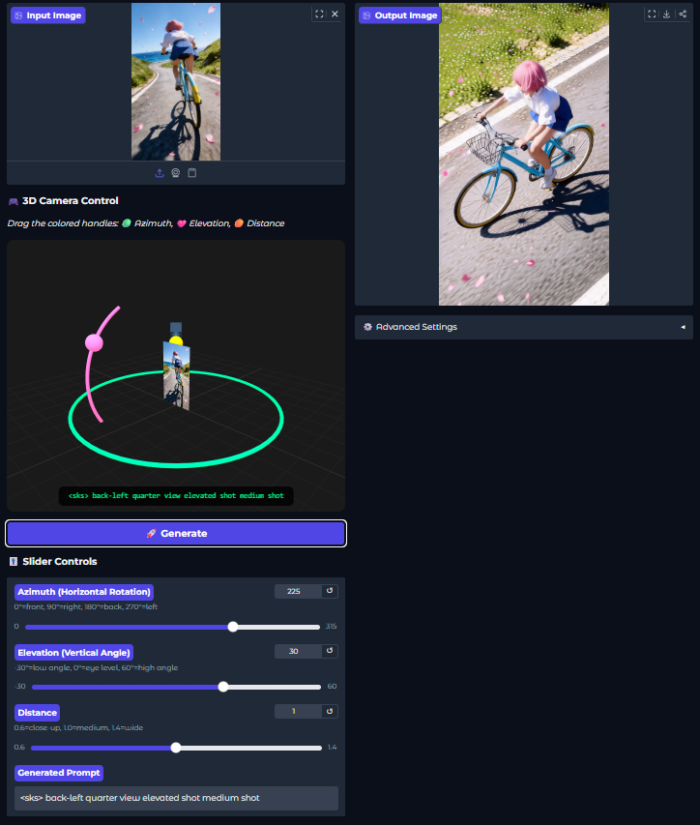 Gemini ChatGPT 可靈 即夢 Midjourney 照片角度不滿意？AI 幫你調整！讓3D在照片任意變換視角拍照（使用教學與分享連結）：圖片 1